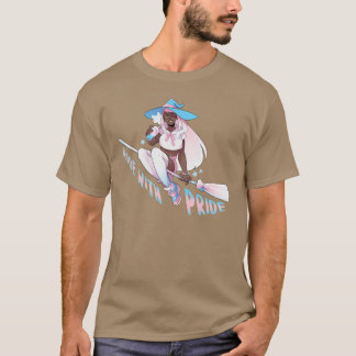 Ride with Pride Transgender Oversized T-Shirt