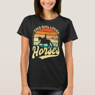 Rider Outfit Girls Girls The Horse Liebes! Hors T-Shirt