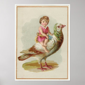 Rider Vintage Poster