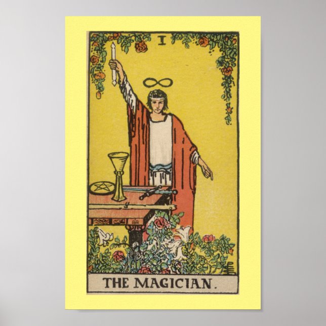 Rider Waite Smith Tarot: Das Magician Poster (Vorne)