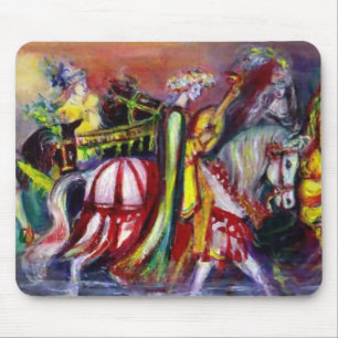 RIDERS IN DER NACHT-Fantasie Mousepad
