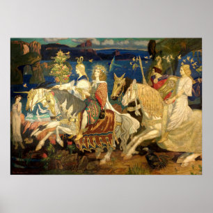 Riders of the Sidhe Celtic Revival Art von Duncan Poster