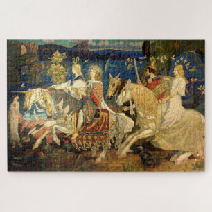 Riders of the Sidhe Celtic Revival Art von Duncan Puzzle
