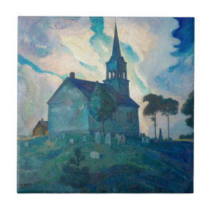 Ridge Church by Newell Convers Wyeth Fliese