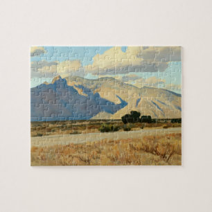 Ridge und Rillito, Arizona von Maynard Dixon Puzzle