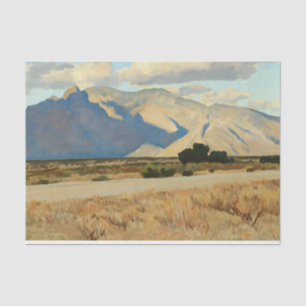 Ridge und Rillito, Arizona von Maynard Dixon Seidenpapier