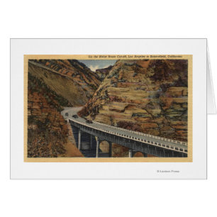 Ridge-Weg-Abkürzung, gehend nach Bakersfield