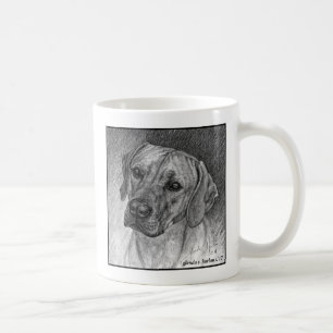 Ridgeback Dog Art von Glenda S. Harlan Kaffeetasse