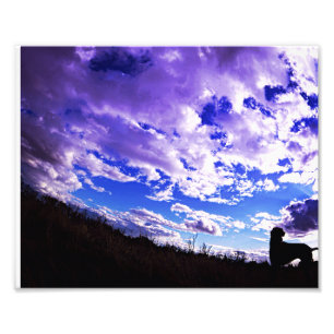 Ridgeback Schattenbild Fotodruck