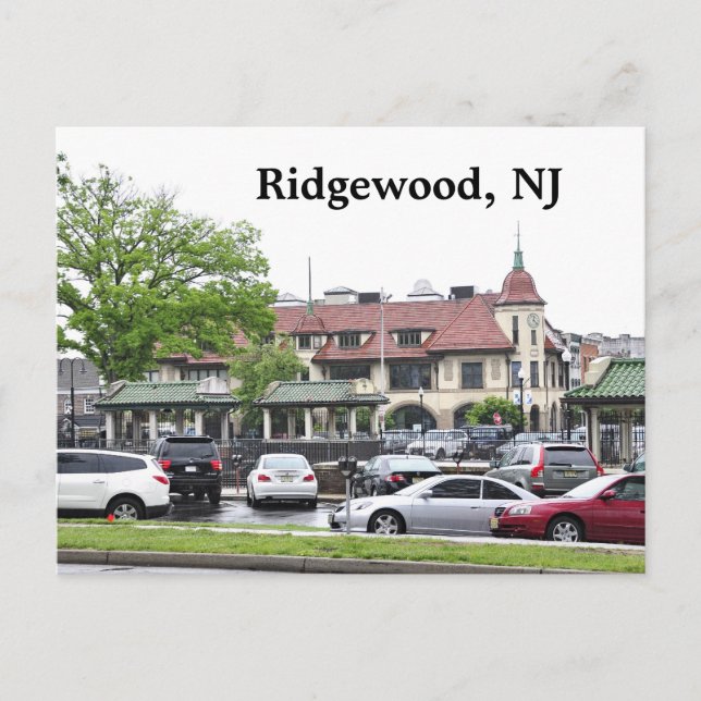 Ridgewood, NJ Postkarte (Vorderseite)
