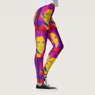 Ridin' mit Biden Ess Eiscreme Retro Sonnenuntergan Leggings