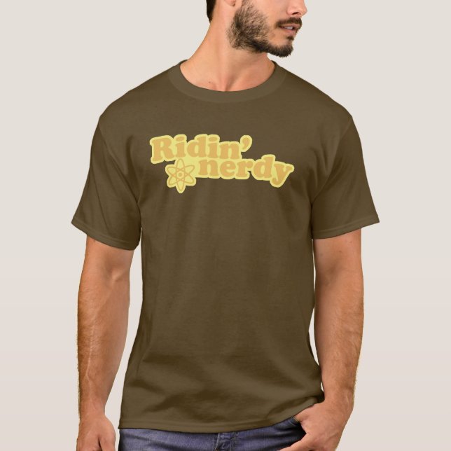 Ridin Nerdy T-Shirt (Vorderseite)