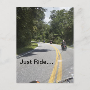 Ridin' Postkarte