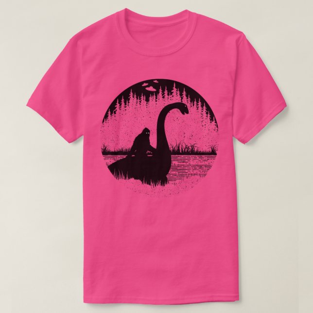 Riding Loch Ness Monster 5 T-Shirt (Design vorne)