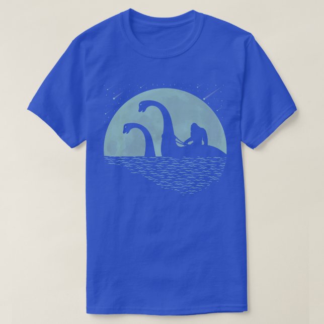 Riding Loch Ness Monster T-Shirt (Design vorne)
