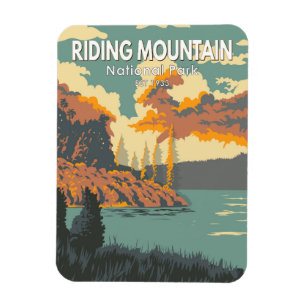 Riding Mountain National Park Kanada Vintag Magnet