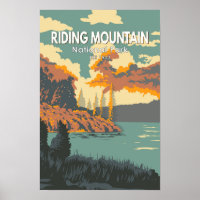 Riding Mountain National Park Kanada Vintag
