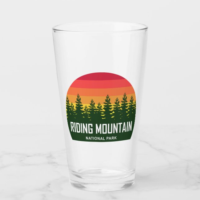 Riding Mountain Nationalpark Glas (Vorderseite)