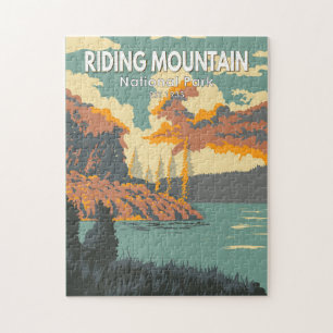 Riding Mountain Nationalpark Kanada Vintage Puzzle