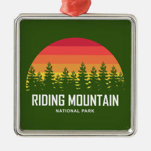 Riding Mountain Nationalpark Ornament Aus Metall