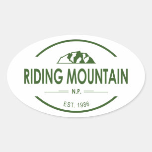 Riding Mountain Nationalpark Ovaler Aufkleber