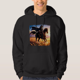 Riding on the horizon  hoodie