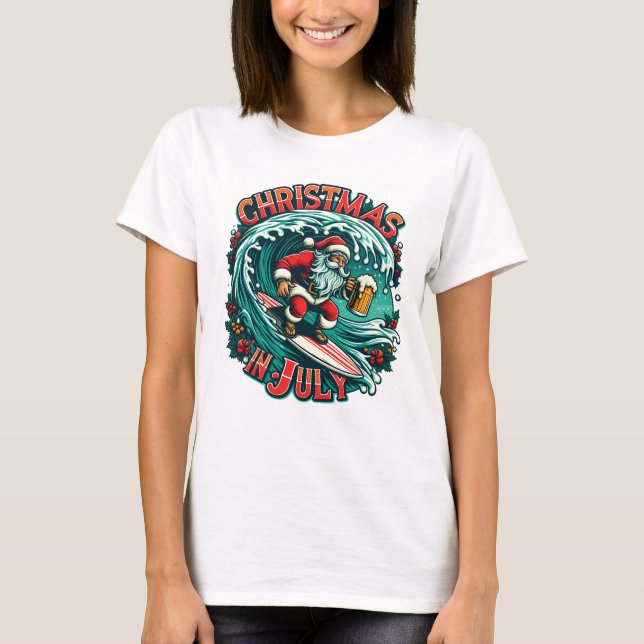 Riding Waves of Joy T-Shirt (Vorderseite)