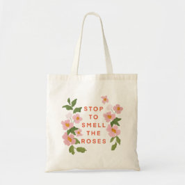 "Riech die Rose" Tote Tasche