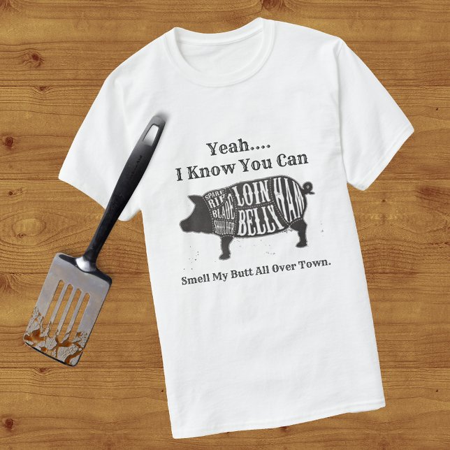 Riech mir den Hintern in der ganzen Stadt T-Shirt (Von Creator hochgeladen)