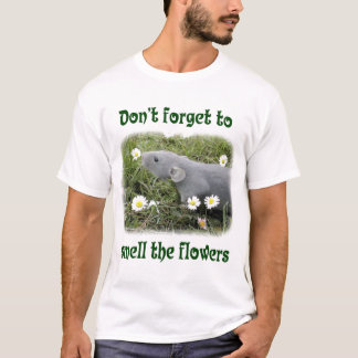 Riechen Sie die Blumen T-Shirt