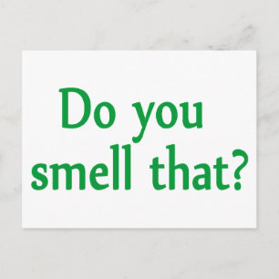 Riechst du das? postkarte