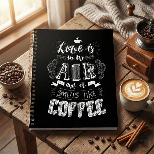 Riecht nach Kaffee Spiralplaner Planer