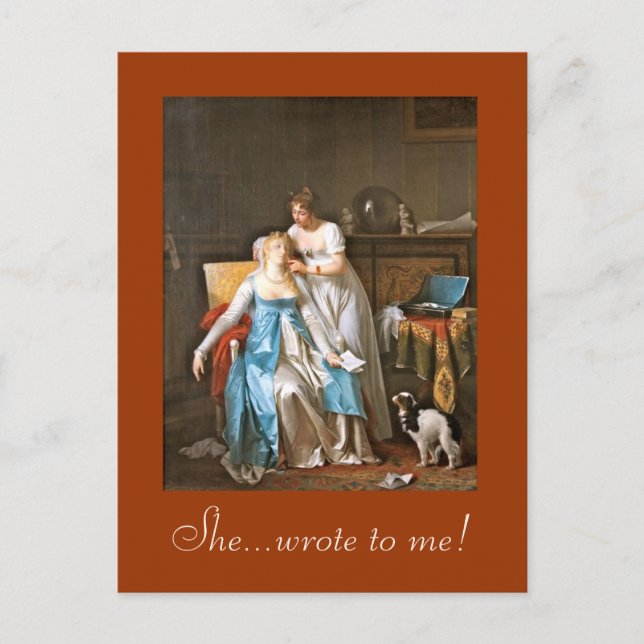 Riecht Someone nach Letter?! Postkarte (Vorderseite)