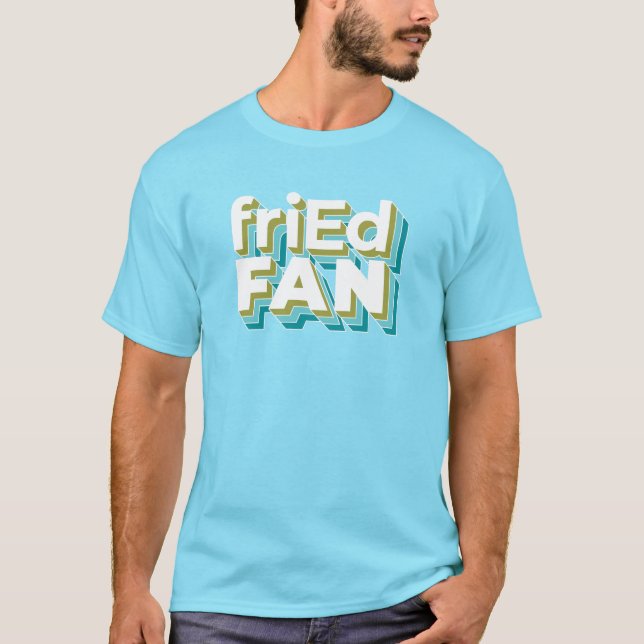 riEdFan-Logo in Türkis T-Shirt (Vorderseite)