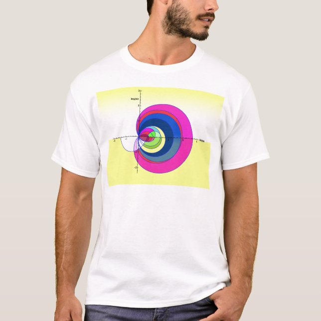 Riemann Zetafunktion yellow.png T-Shirt (Vorderseite)