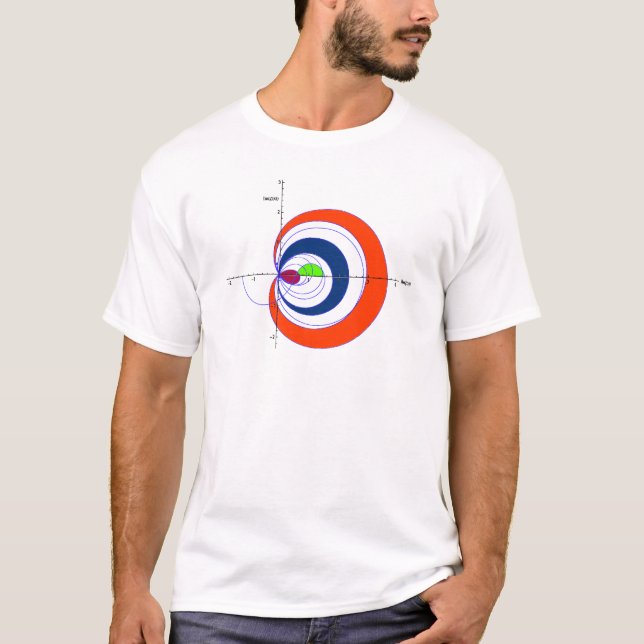 Riemann Zetarot transparent.gif T-Shirt (Vorderseite)