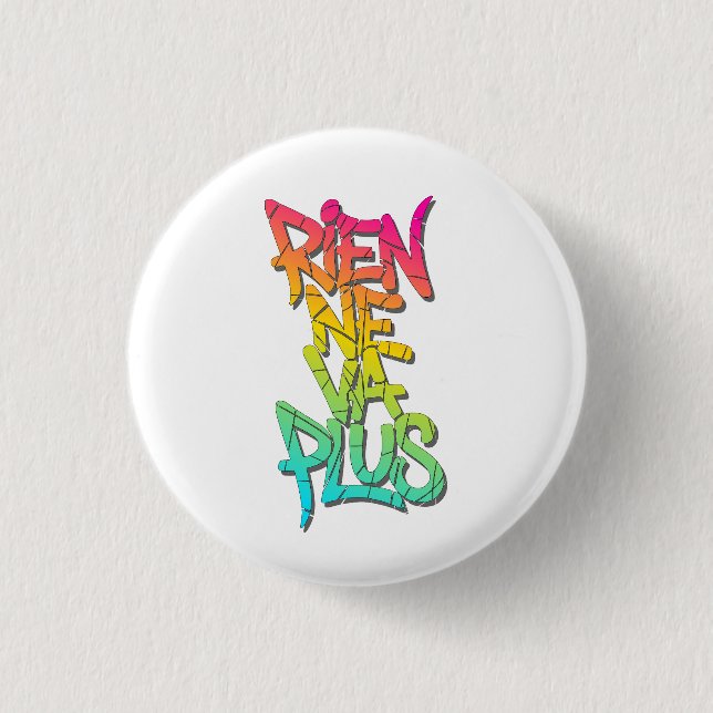 Rien ne va plus button (Vorderseite)