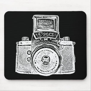 Riesen-DDR-Kamera - Negativer Effekt Mousepad