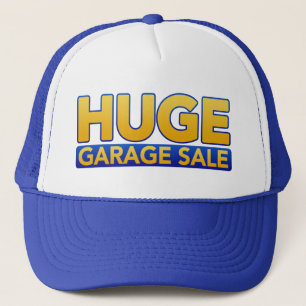 "Riesen-Garagenflohmarkt"-Mütze Truckerkappe