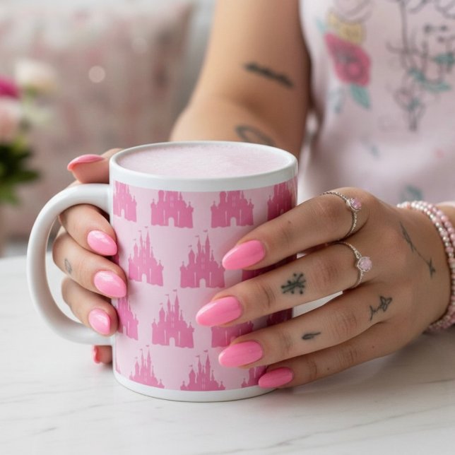 Riesen-Kaffeetasse Burg Jumbo-Tasse (Von Creator hochgeladen)