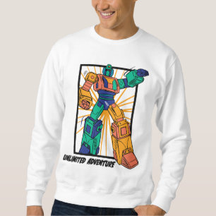 Riesen-Kriegerrobot: Unbegrenztes Abenteuer Sweatshirt
