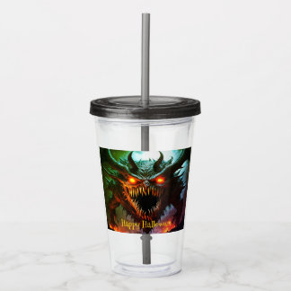 Riesen-Monster-Halloween Acryltrinkbecher