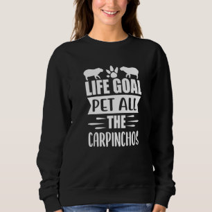 Riesen-Nagetier Capybara für Carpinchos 17 Sweatshirt