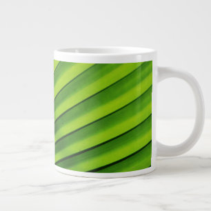 Riesen-Palmenblatt-Muster Jumbo-Tasse