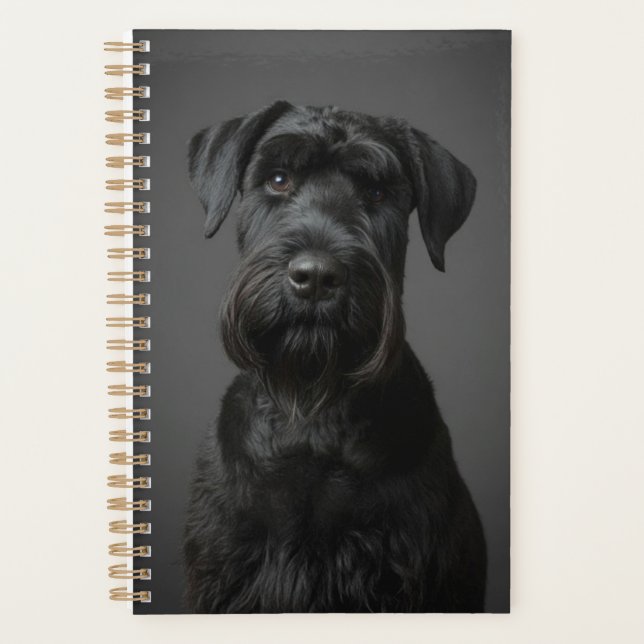 Riesen-Schnauzer-Terminplaner Planer (Vorderseite)