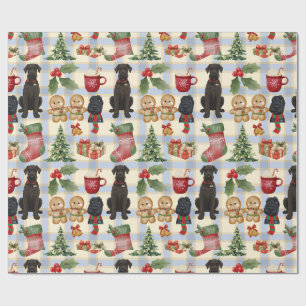 Riesen-Schnauzer-Weihnachts-Geschenkpapier Geschenkpapier