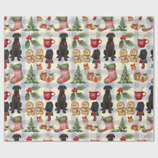 Riesen-Schnauzer-Weihnachts-Geschenkpapier Geschenkpapier