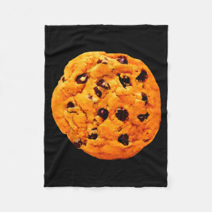 Riesen-Schokoladenstückchen-Keks Fleecedecke