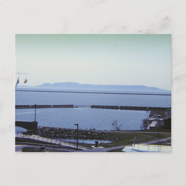 Riesen-Thunder-Bucht Kanada Postkarte (Vorderseite)