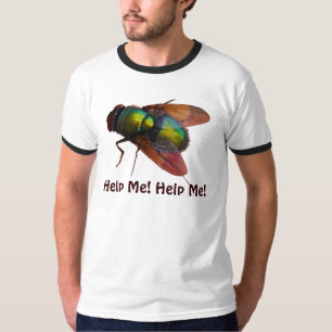 Riesenblasen-Funny "Hilf mir!" T-Shirt